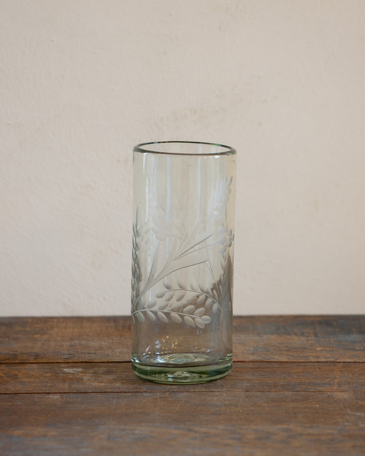 Etched Glass Tall