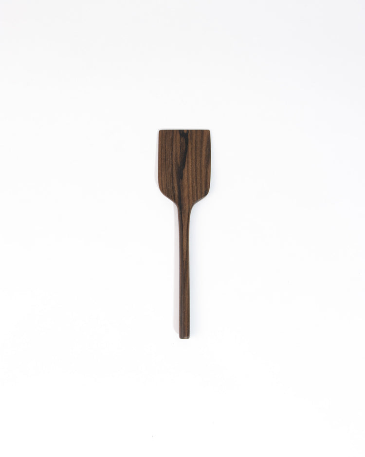 Cheese Knife Flat Paddle Ziricote Wood